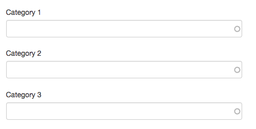 enter categories