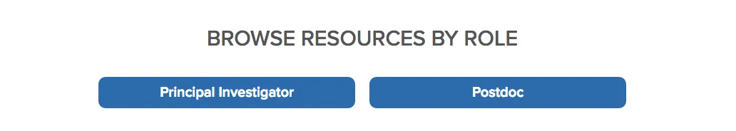 icon cards as buttons