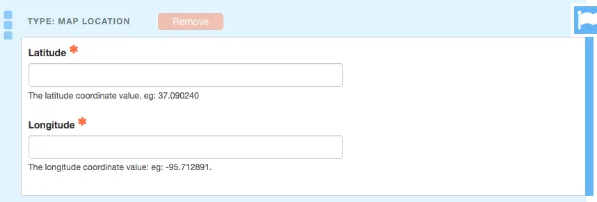 Enter Latitude and Longitude: