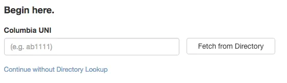 Fetch from Directory