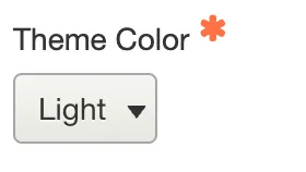 Set the Theme Color