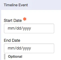 Enter the Date