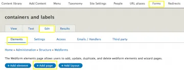 Click +Add page