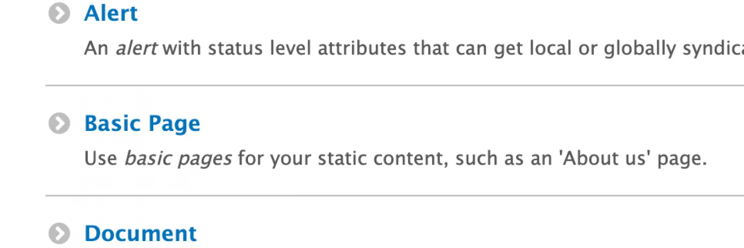 Go to: Shortcuts > Add Content > Gallery